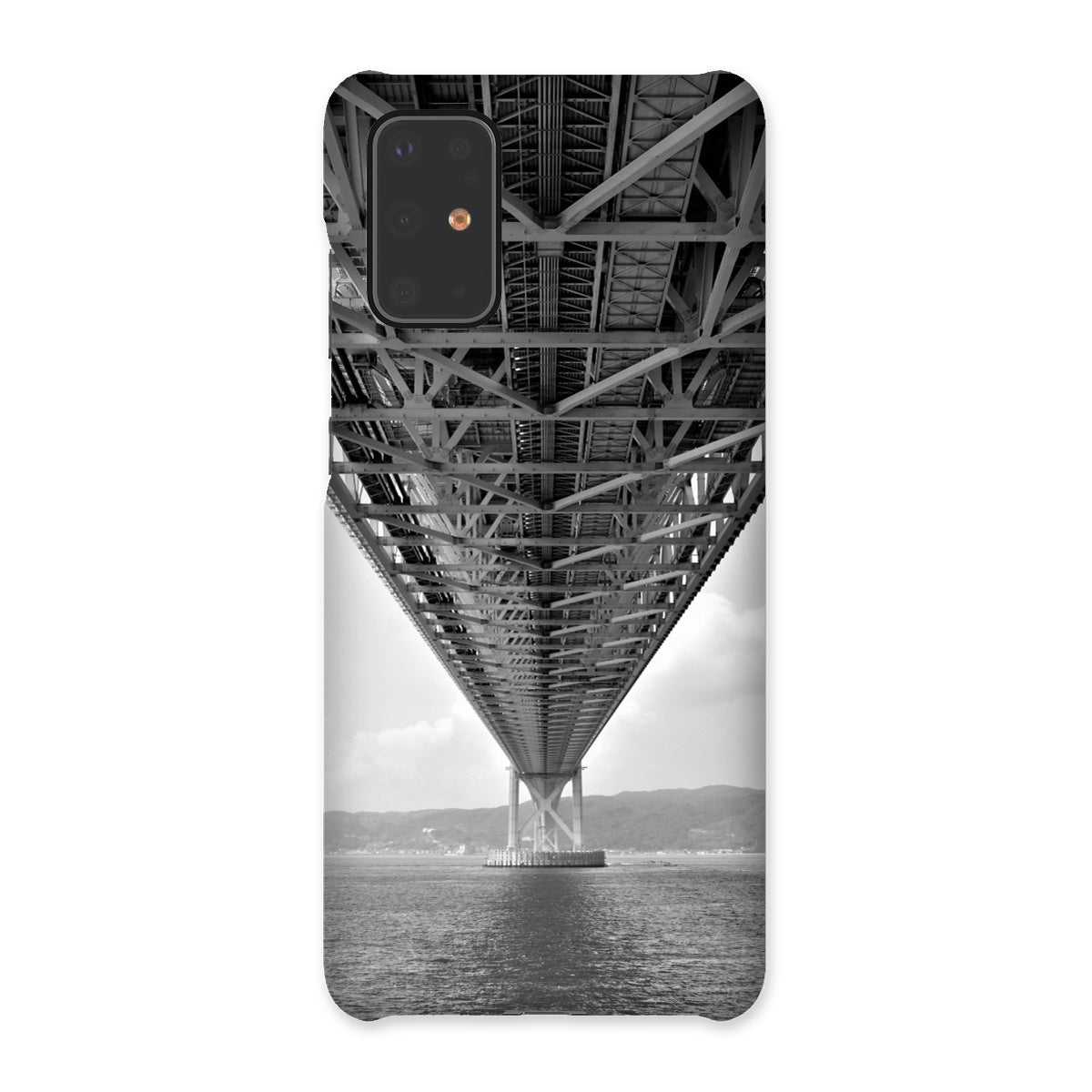 Engineering: Bridge Perspective, B&W Snap Phone Case