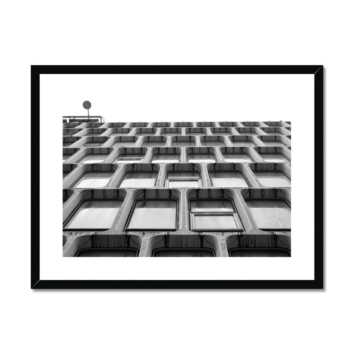 Architecture: Facade Framed & Mounted Print