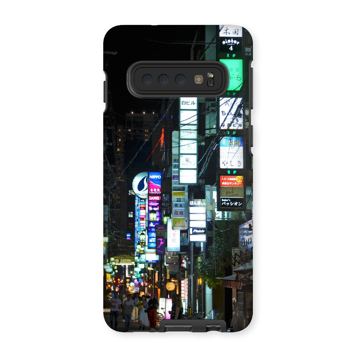 Streets: Neon Lights, Japan Tough Phone Case