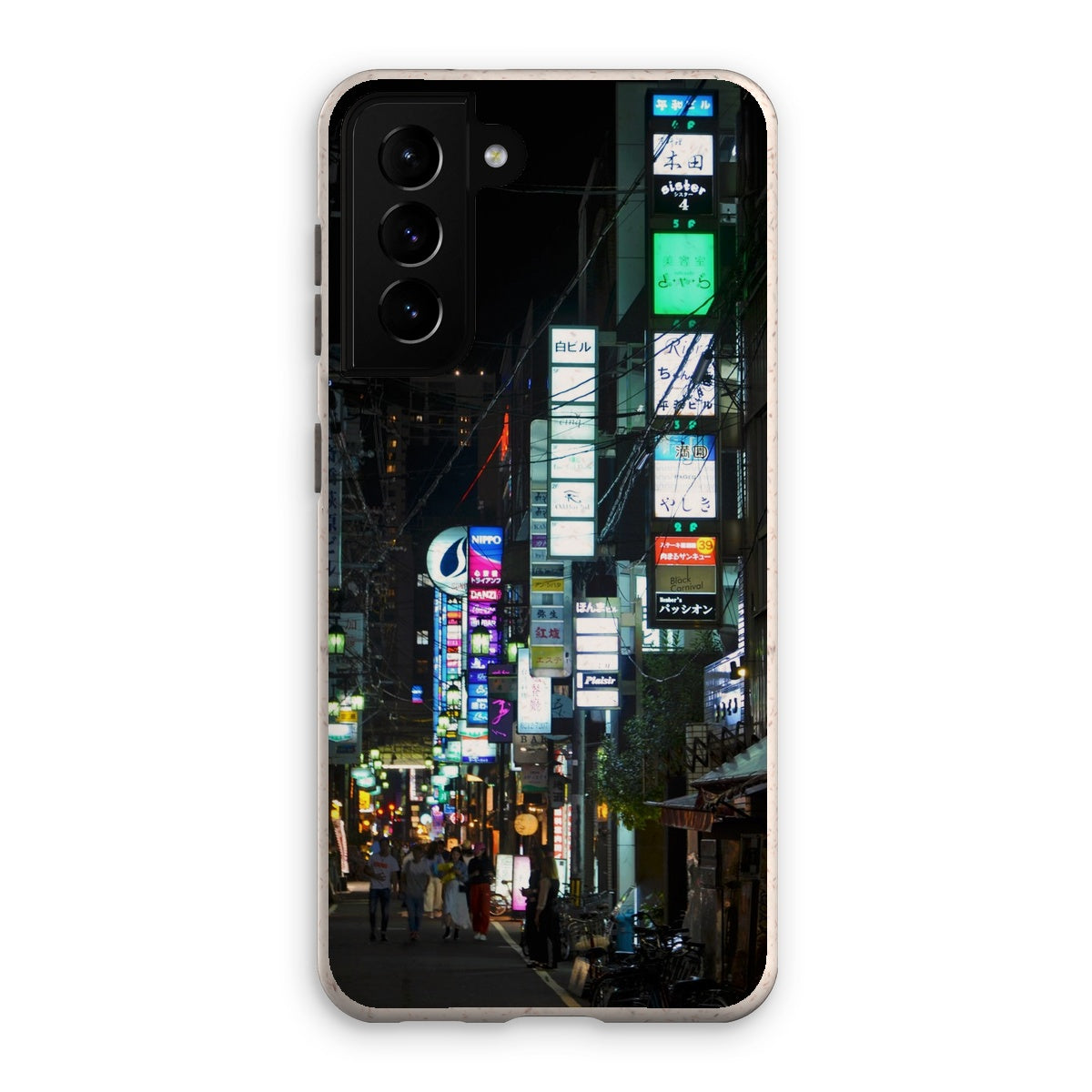 Streets: Neon Lights, Japan Eco Phone Case