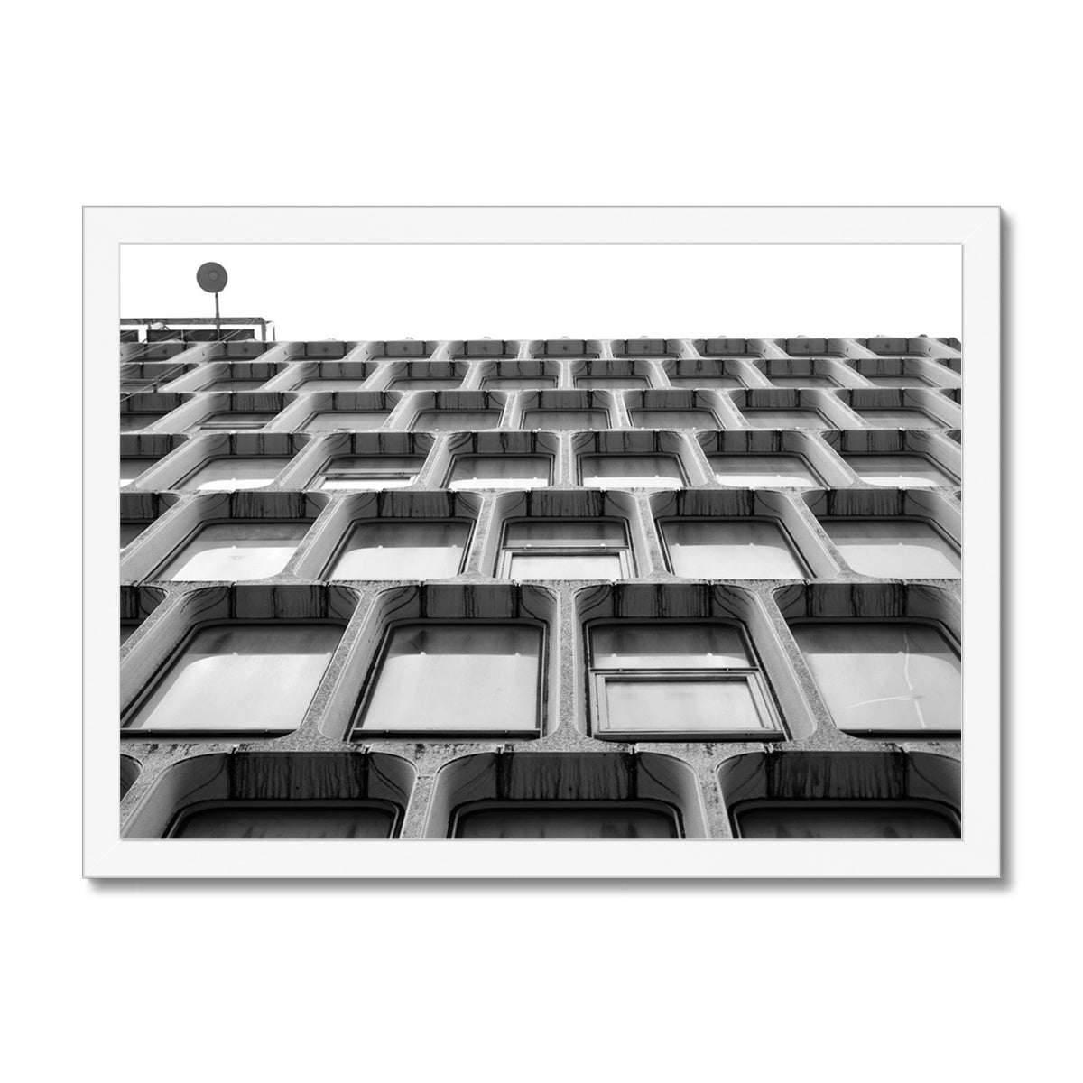 Architecture: Facade Framed Print