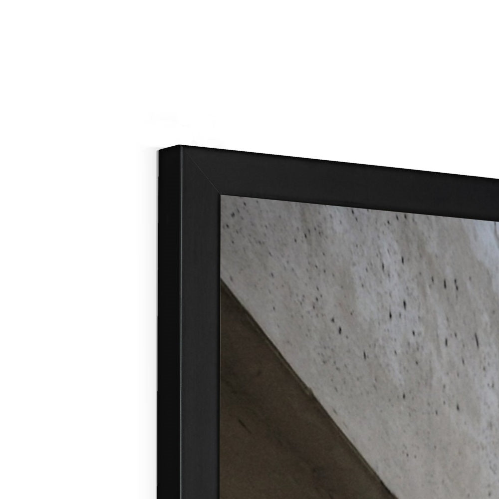 Architecture: Linear Space Framed Print