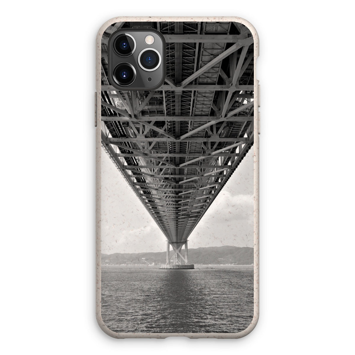 Engineering: Bridge Perspective, B&W Eco Phone Case