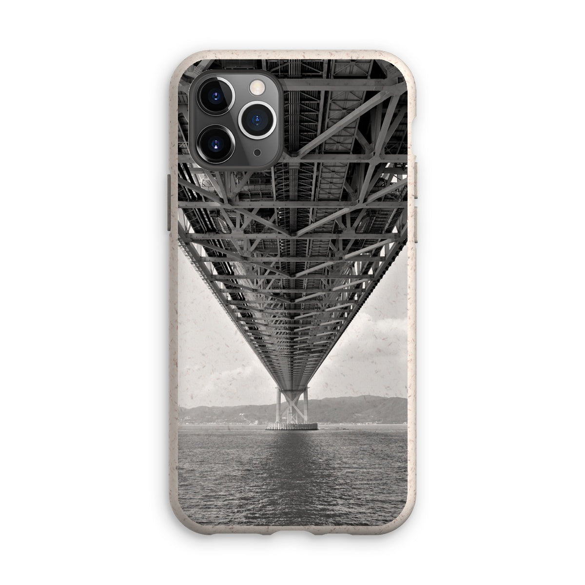 Engineering: Bridge Perspective, B&W Eco Phone Case