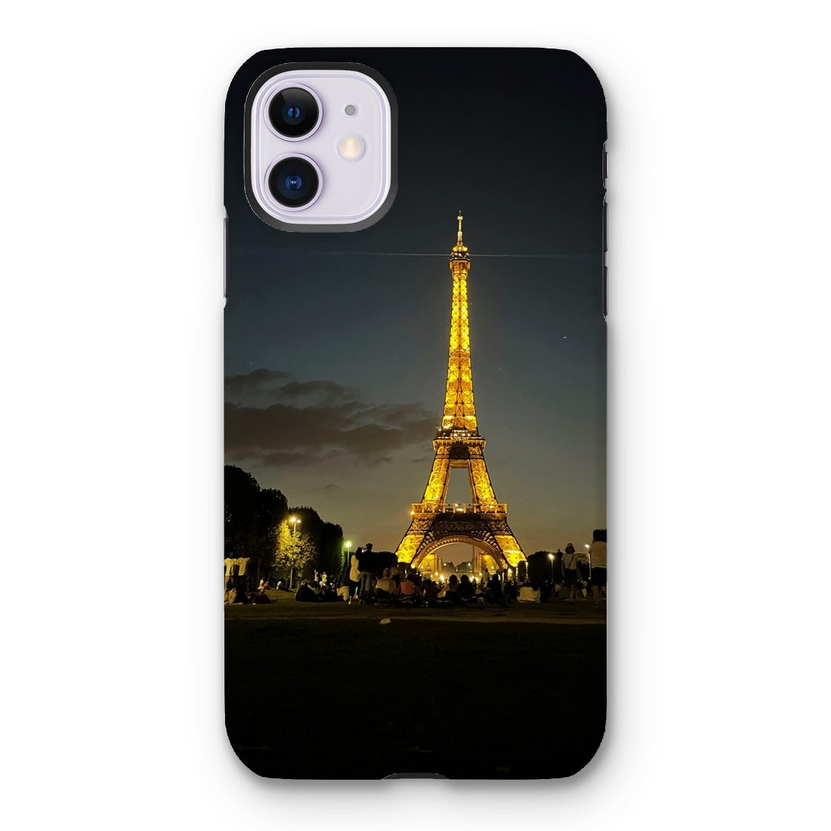 Architecture: Effiel Tower by Night, Paris, France Tough Phone Case