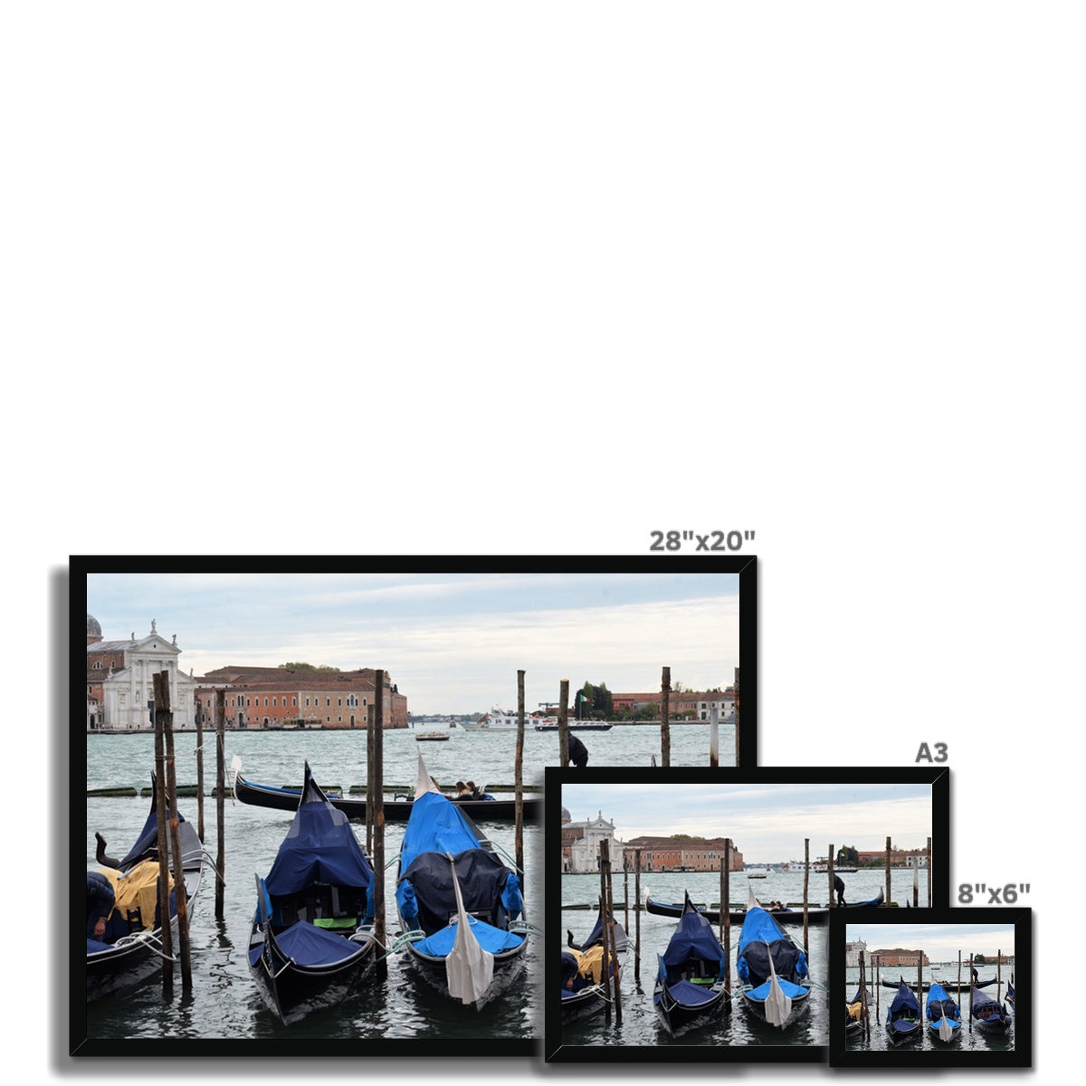 Streets: Venice, Italy Framed Print