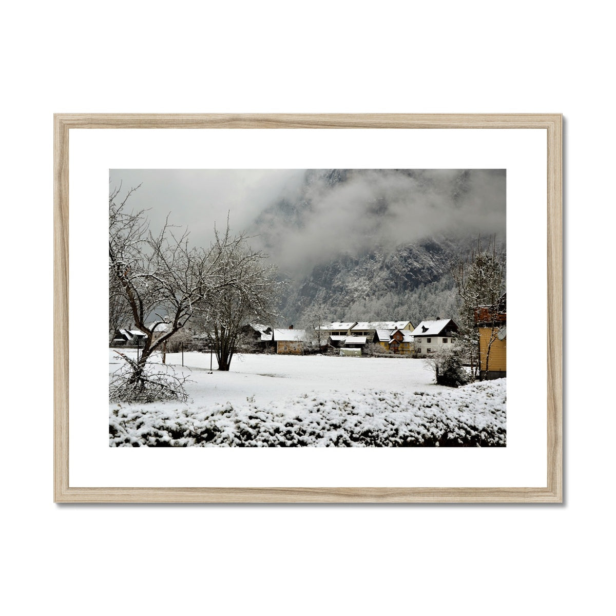 Landscape: Winter Framed & Mounted Print