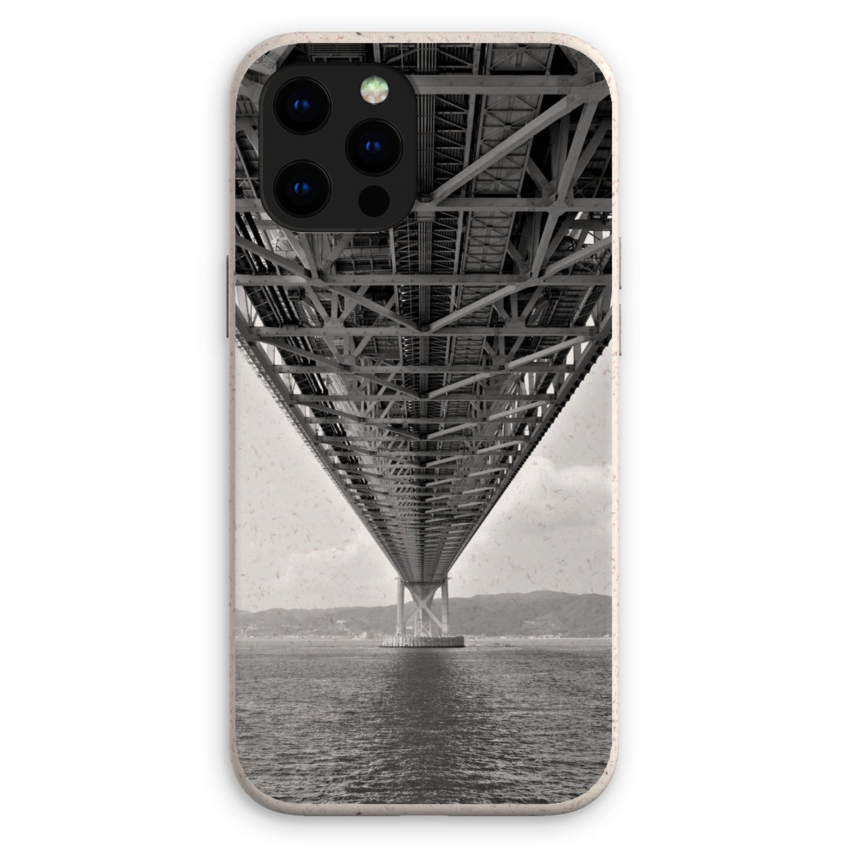 Engineering: Bridge Perspective, B&W Eco Phone Case