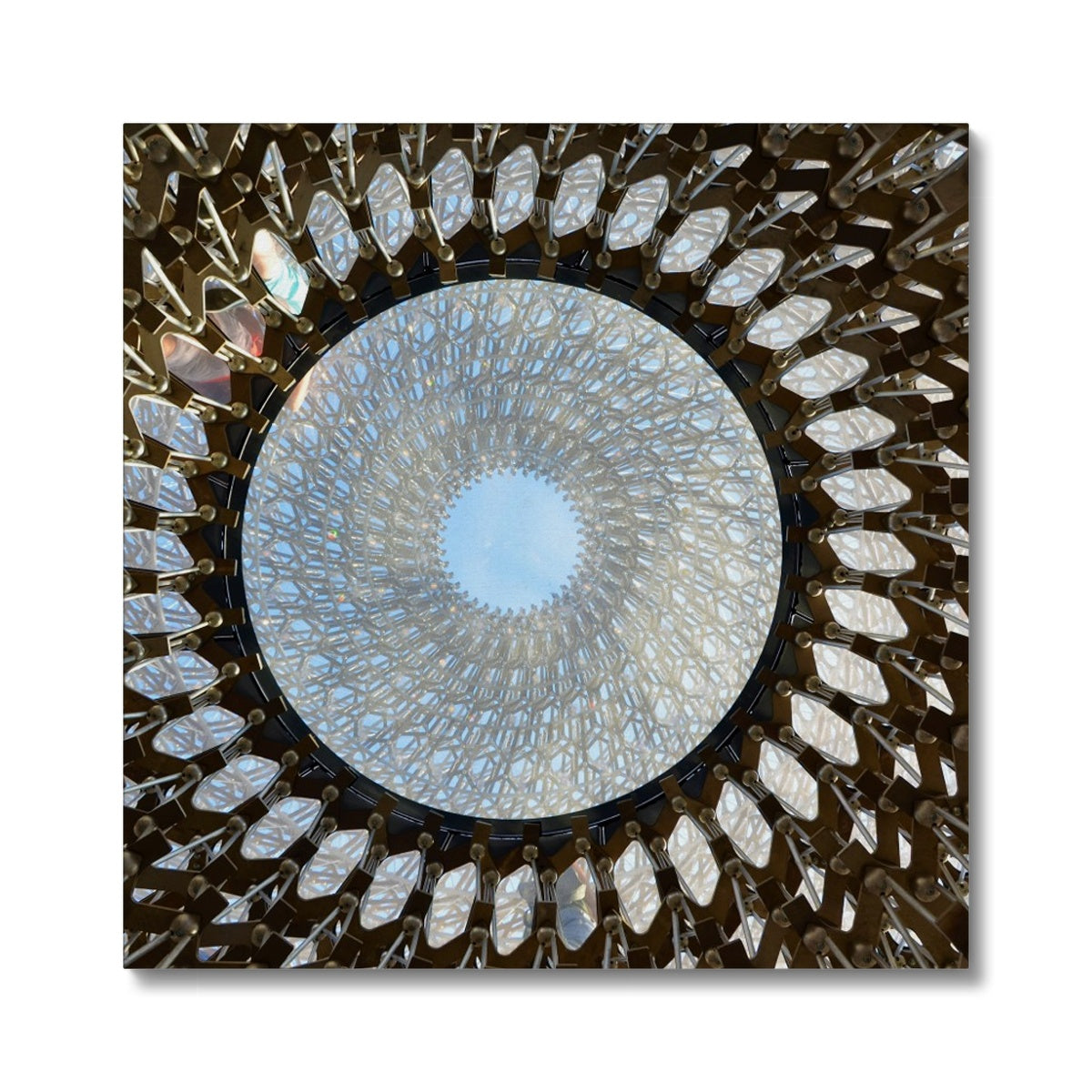 Abstract Photo: Sphere Canvas