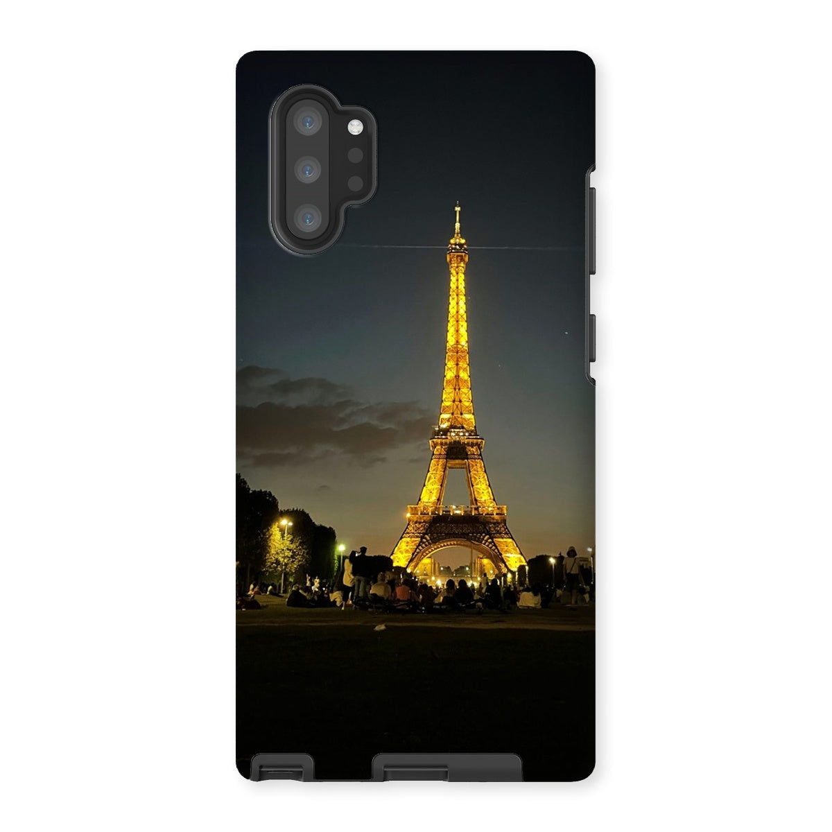 Architecture: Effiel Tower by Night, Paris, France Tough Phone Case