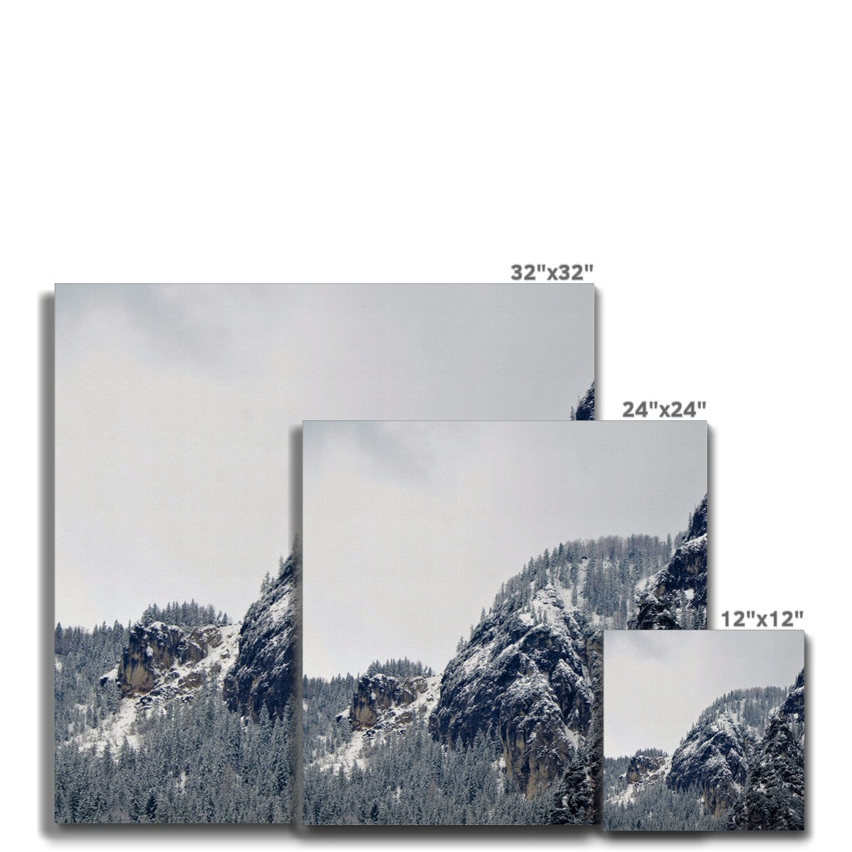 Mountain Landscape: Alps, Italy Canvas