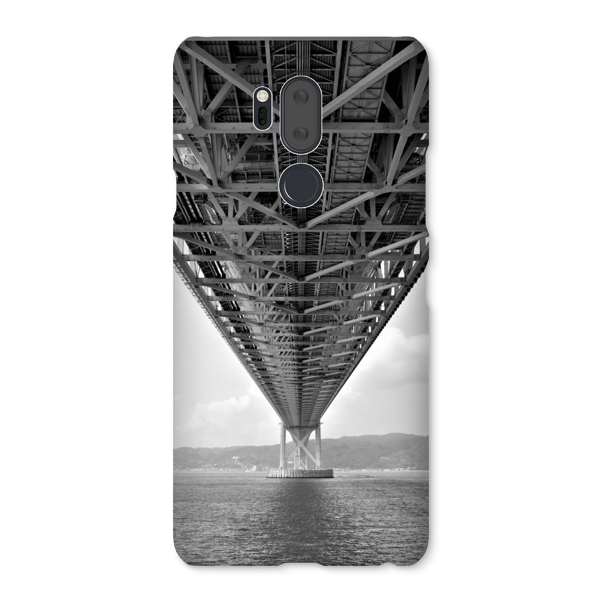 Engineering: Bridge Perspective, B&W Snap Phone Case