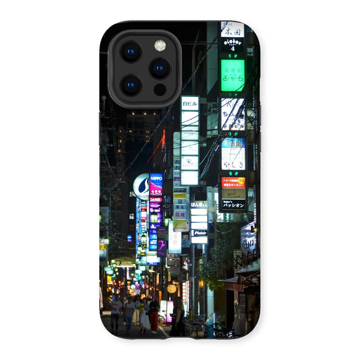 Streets: Neon Lights, Japan Tough Phone Case