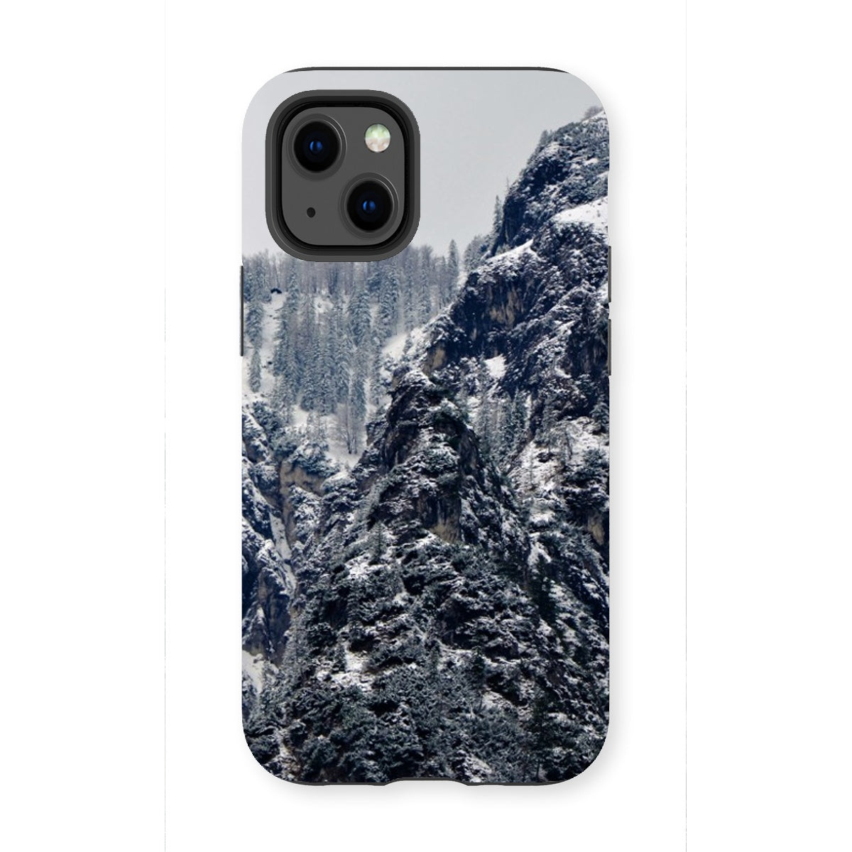 A Tale of Snow, The Alps, Mountain Landscape Tough Phone Case