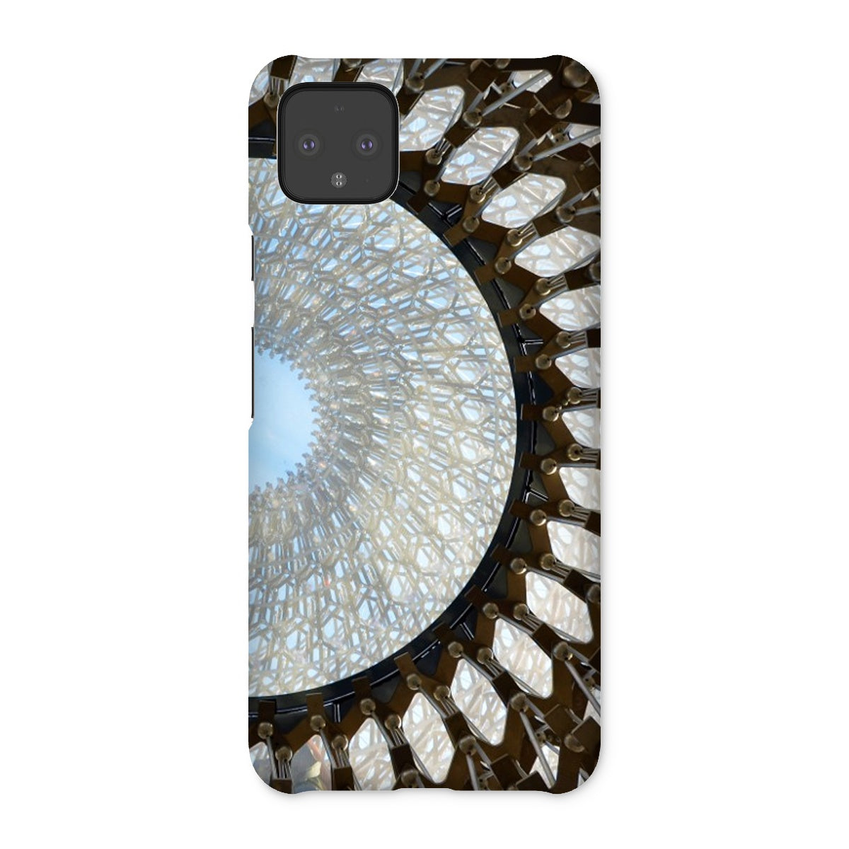 Focus: Mechanical Spiral Design Snap Phone Case