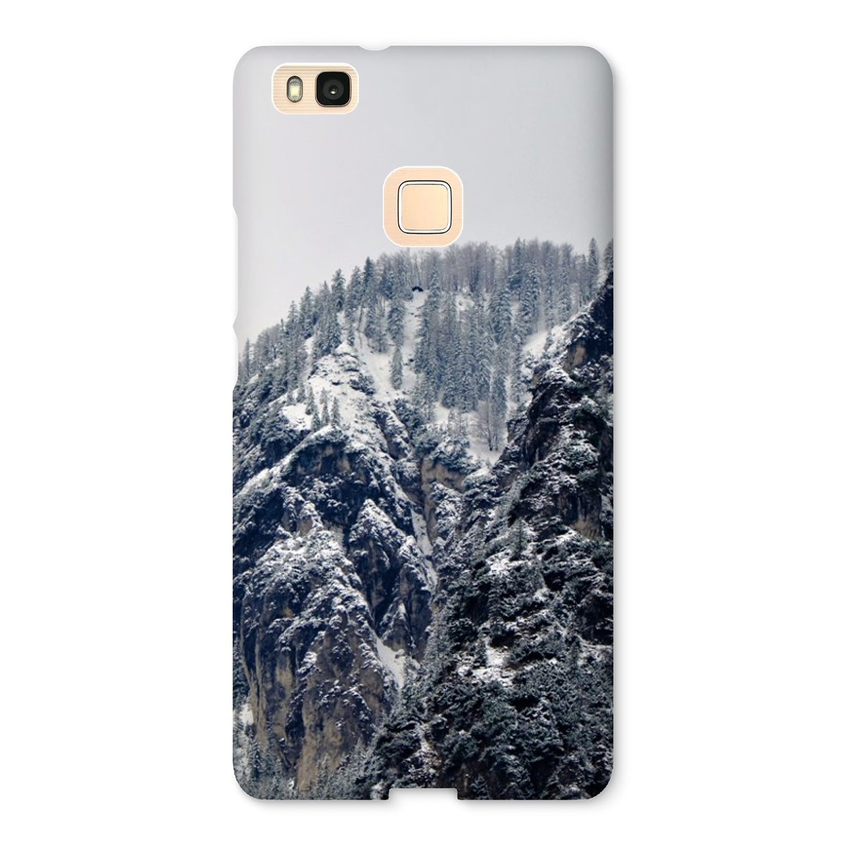 A Tale of Snow, The Alps, Mountain Landscape Snap Phone Case