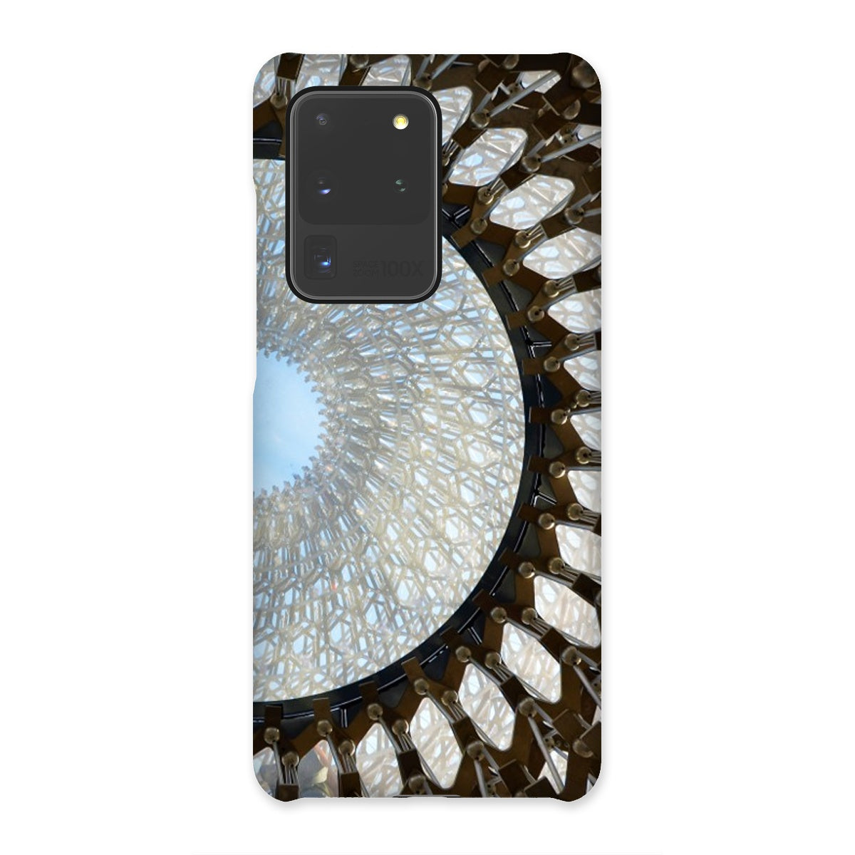 Focus: Mechanical Spiral Design Snap Phone Case