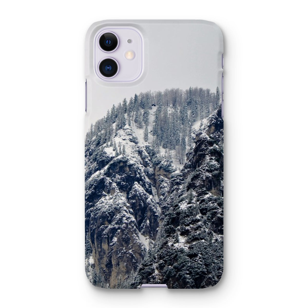 A Tale of Snow, The Alps, Mountain Landscape Snap Phone Case