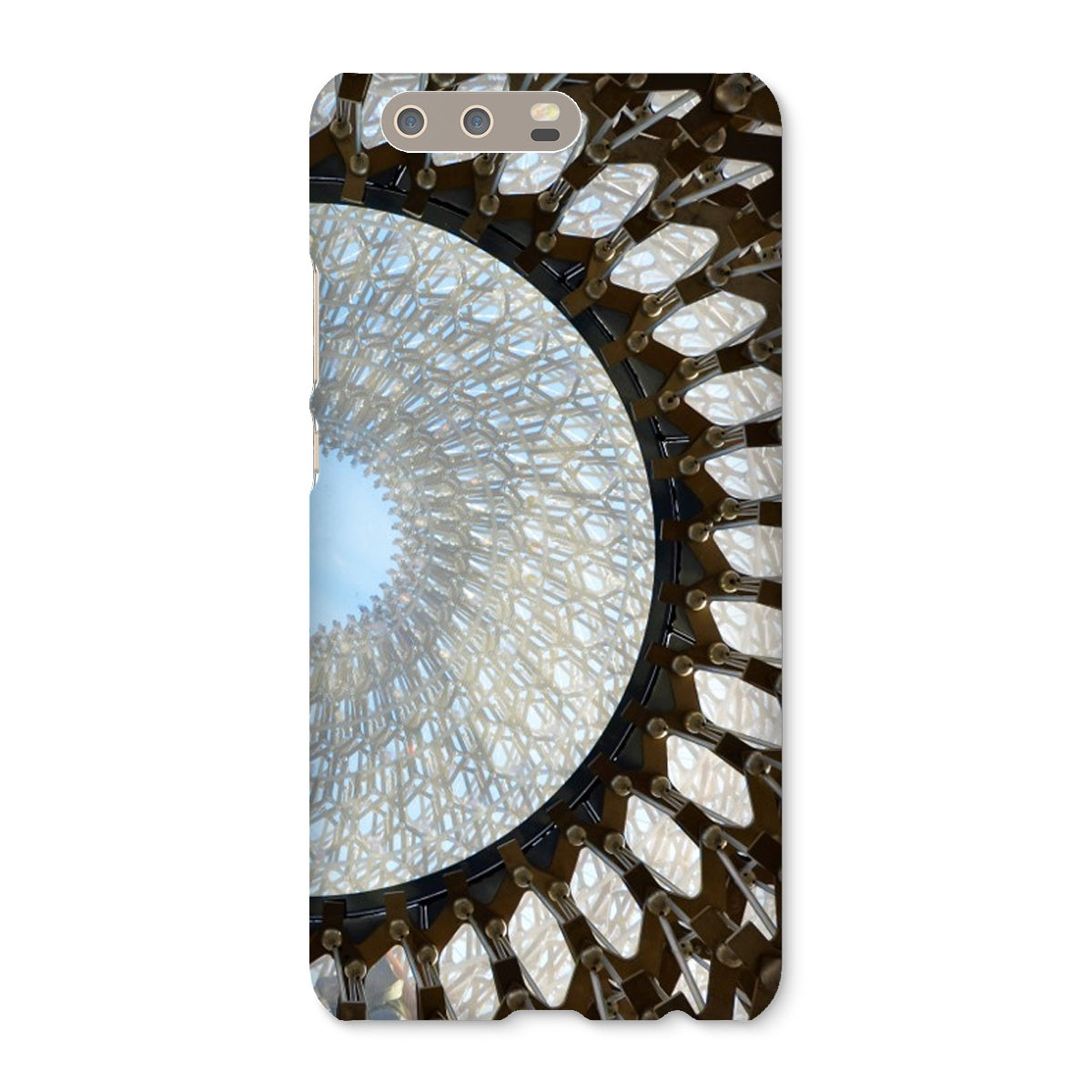 Focus: Mechanical Spiral Design Snap Phone Case