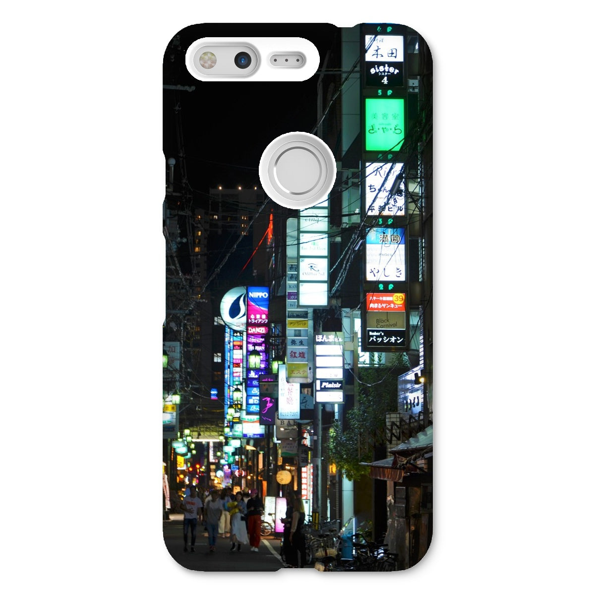 Street Lights, Neon, Japan Snap Phone Case