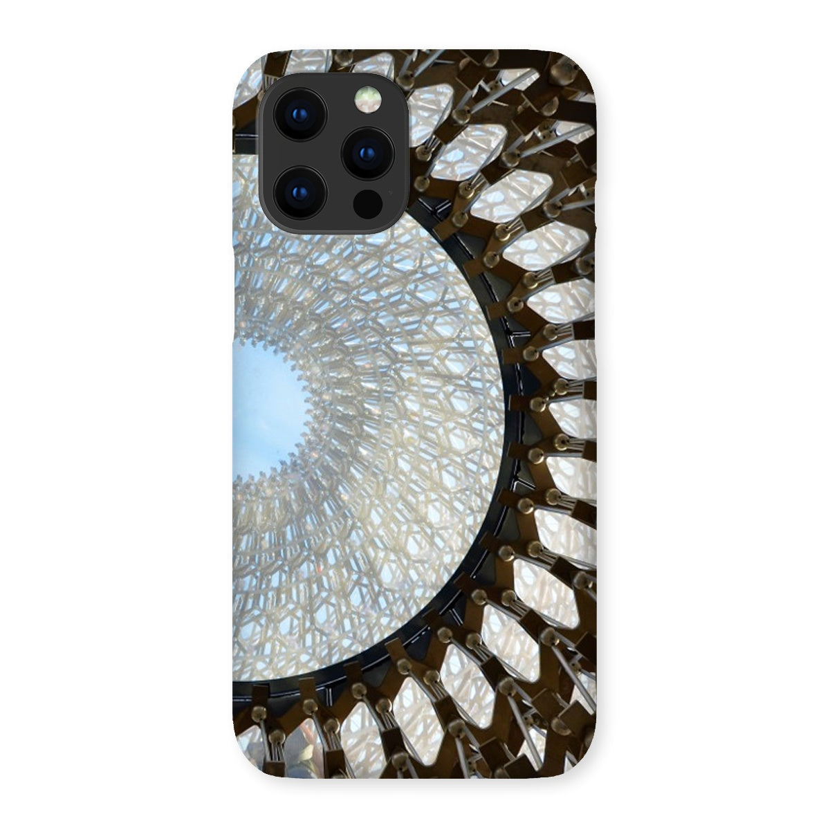 Focus: Mechanical Spiral Design Snap Phone Case