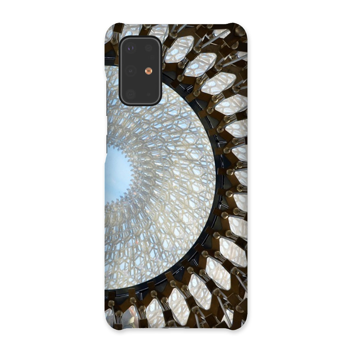 Focus: Mechanical Spiral Design Snap Phone Case