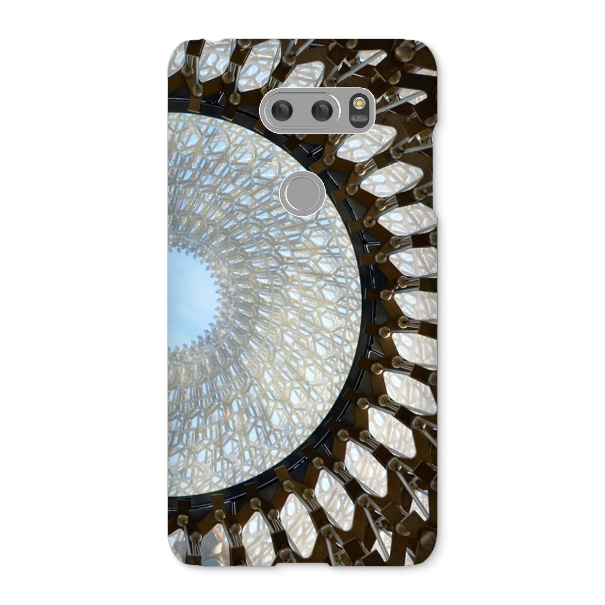 Focus: Mechanical Spiral Design Snap Phone Case