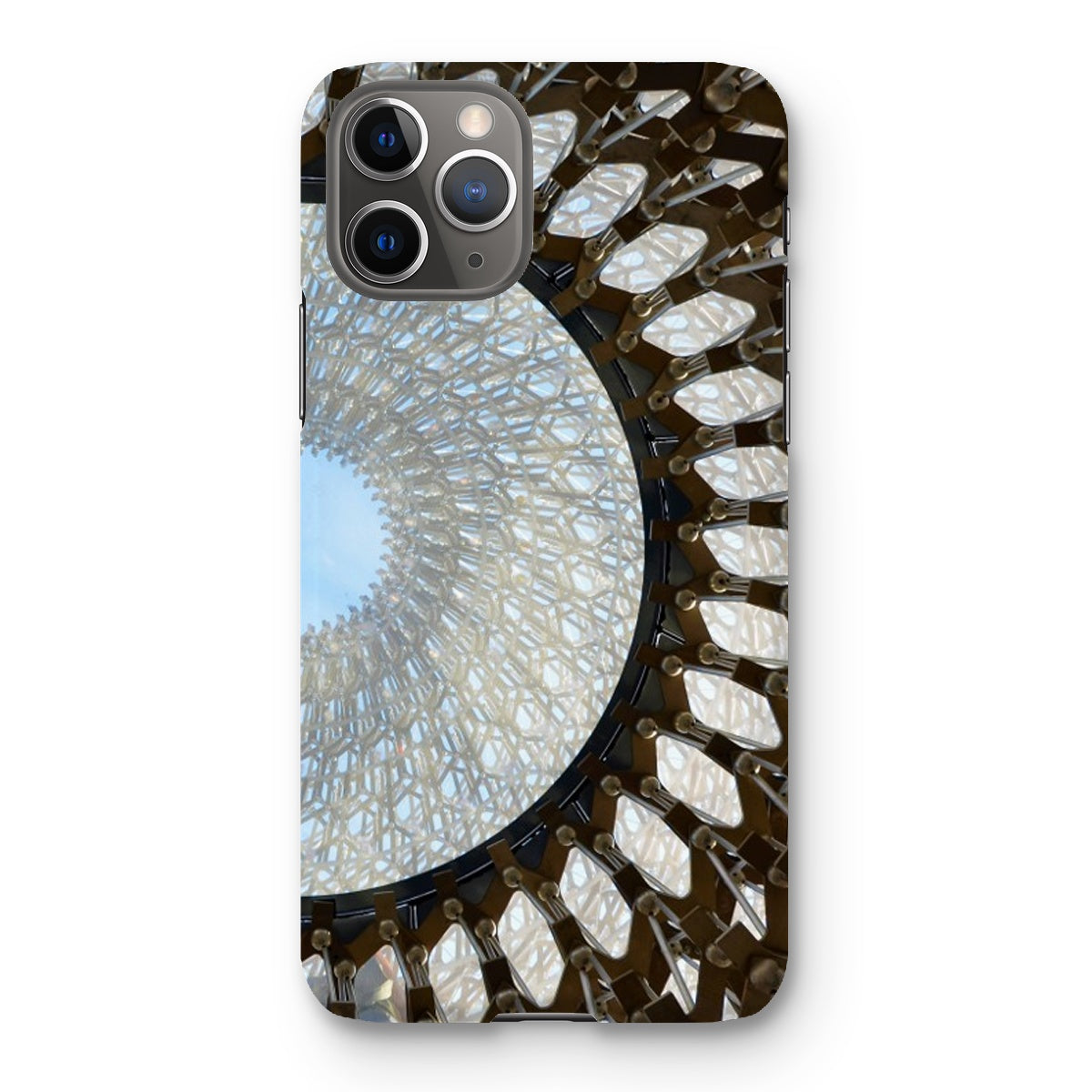 Focus: Mechanical Spiral Design Snap Phone Case