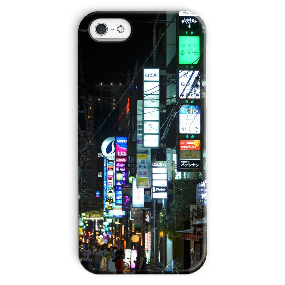 Street Lights, Neon, Japan Snap Phone Case