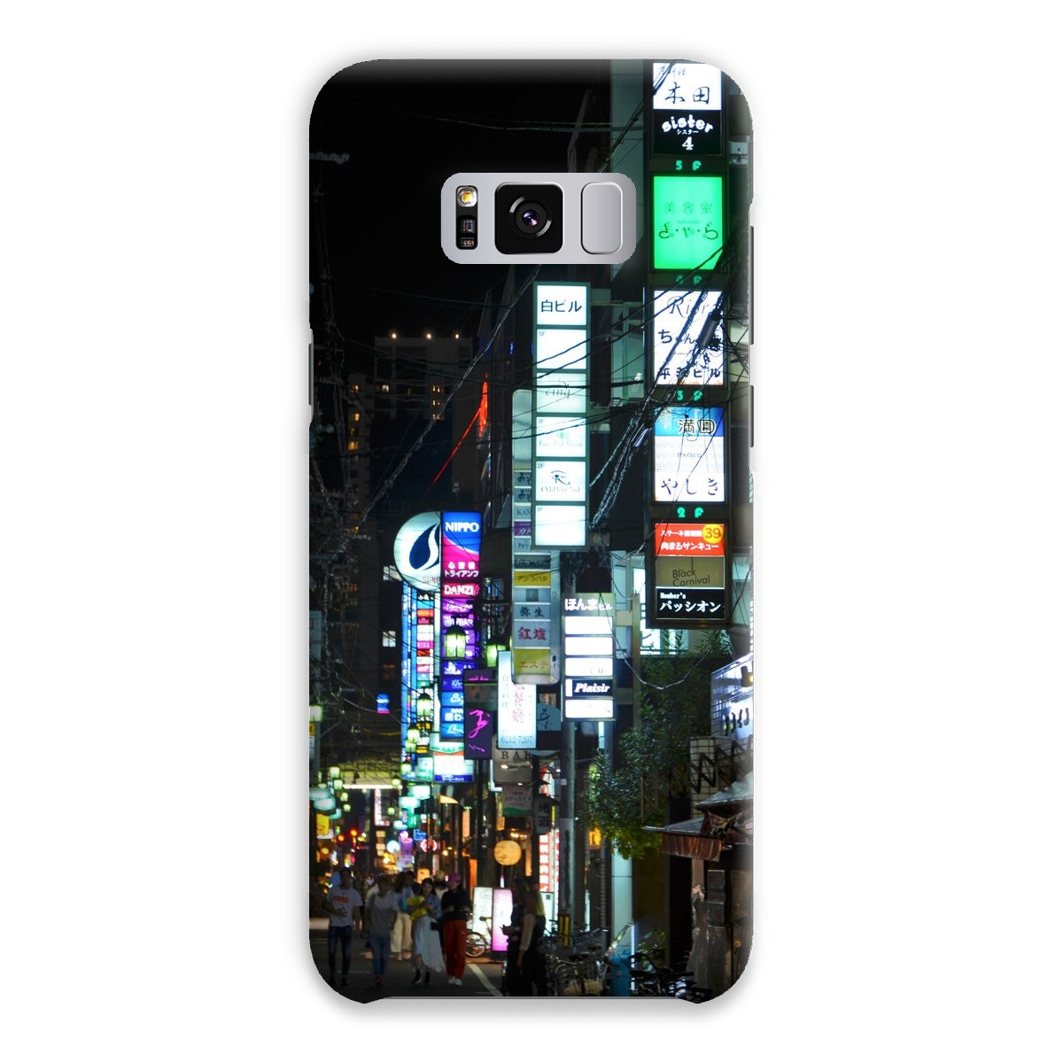 Street Lights, Neon, Japan Snap Phone Case