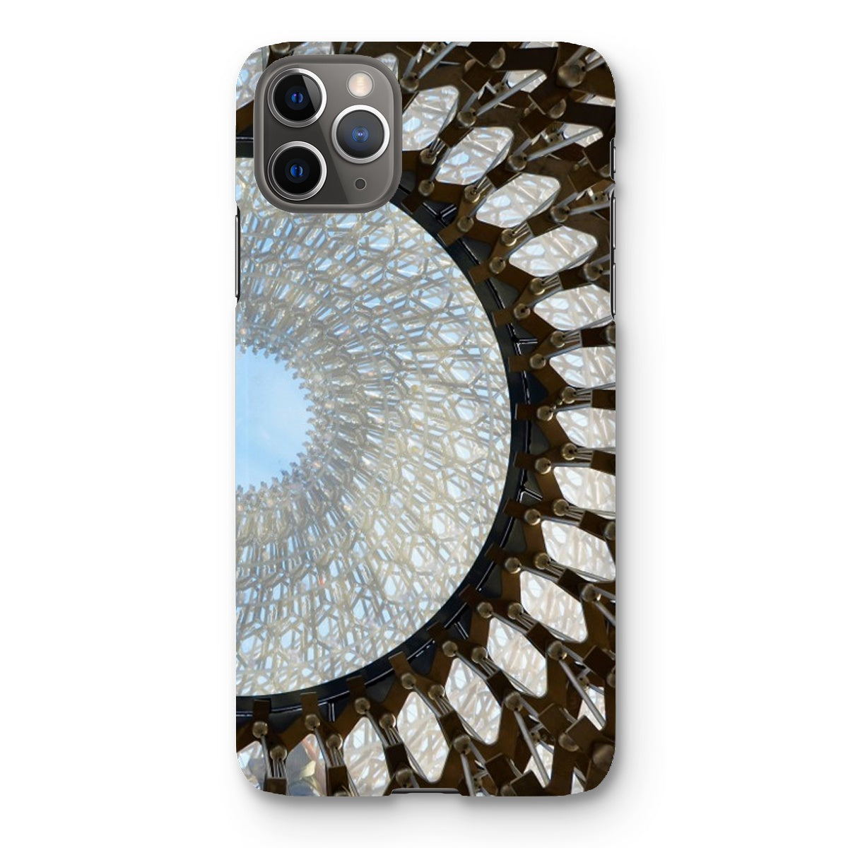 Focus: Mechanical Spiral Design Snap Phone Case