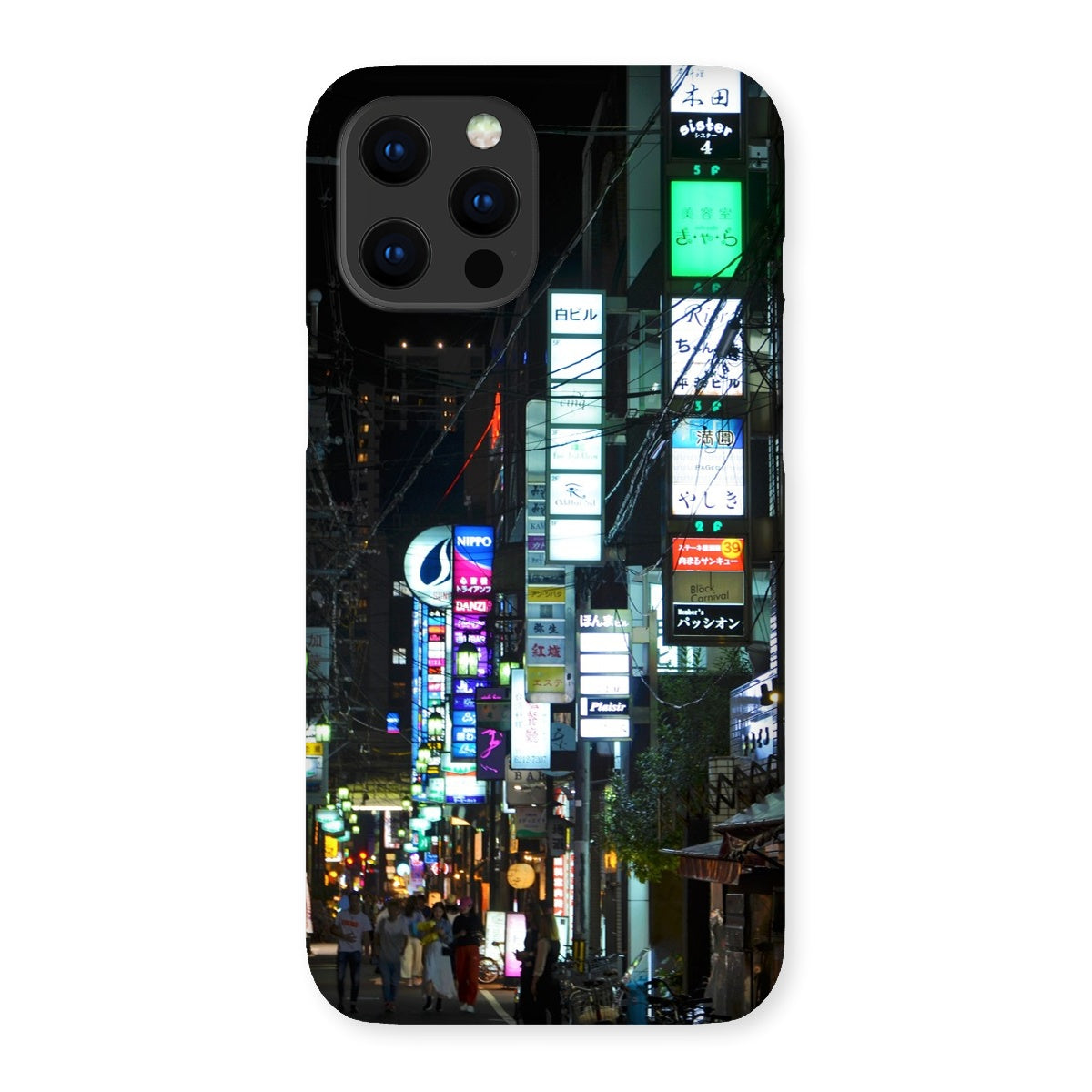 Street Lights, Neon, Japan Snap Phone Case