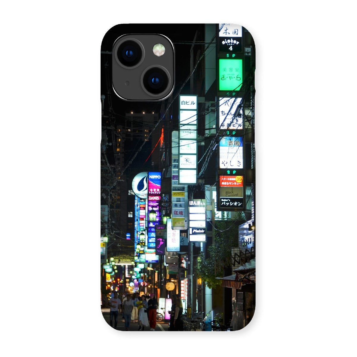 Street Lights, Neon, Japan Snap Phone Case