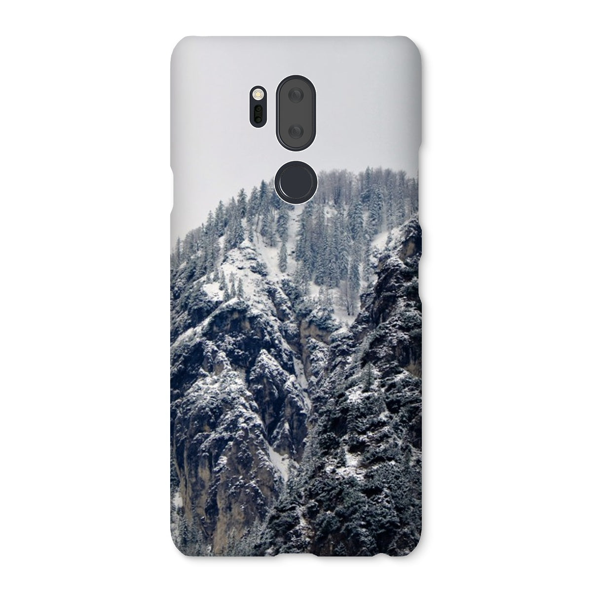 A Tale of Snow, The Alps, Mountain Landscape Snap Phone Case