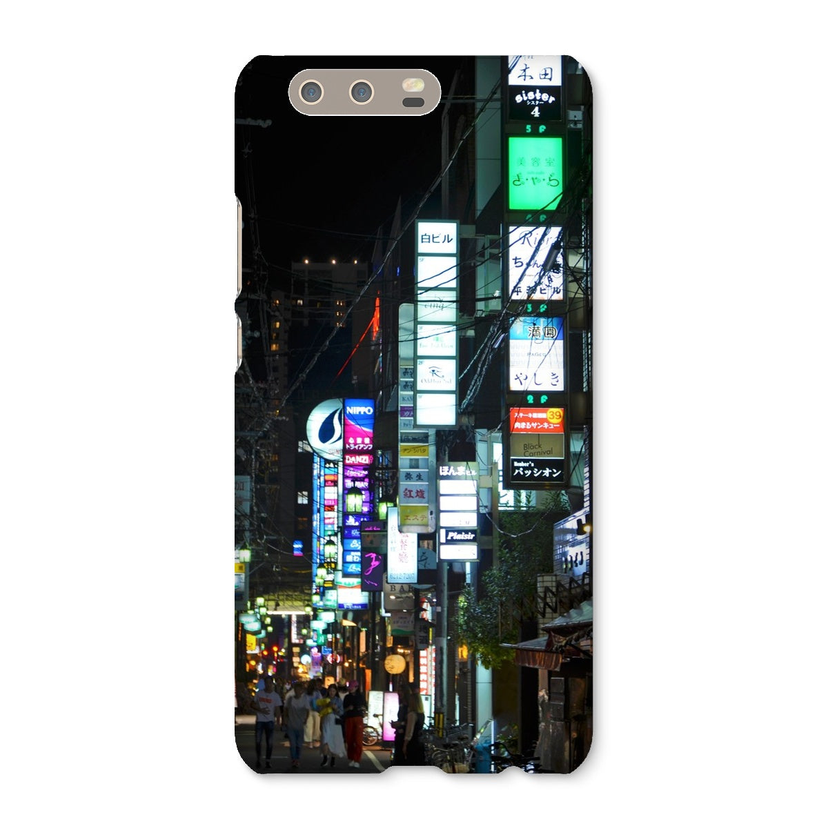 Street Lights, Neon, Japan Snap Phone Case