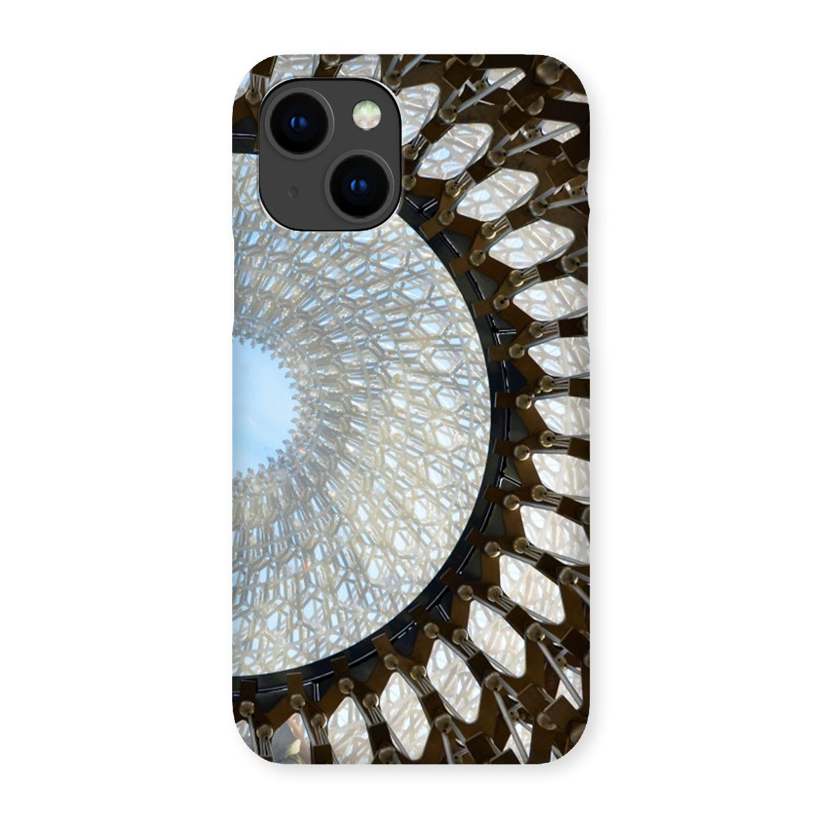 Focus: Mechanical Spiral Design Snap Phone Case