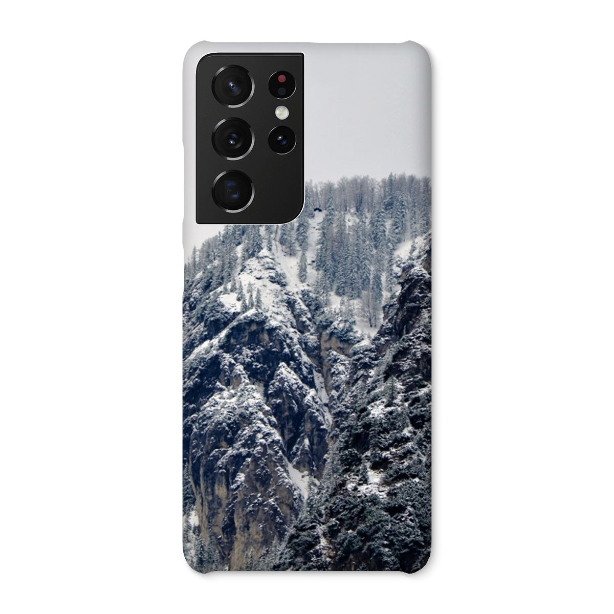 A Tale of Snow, The Alps, Mountain Landscape Snap Phone Case