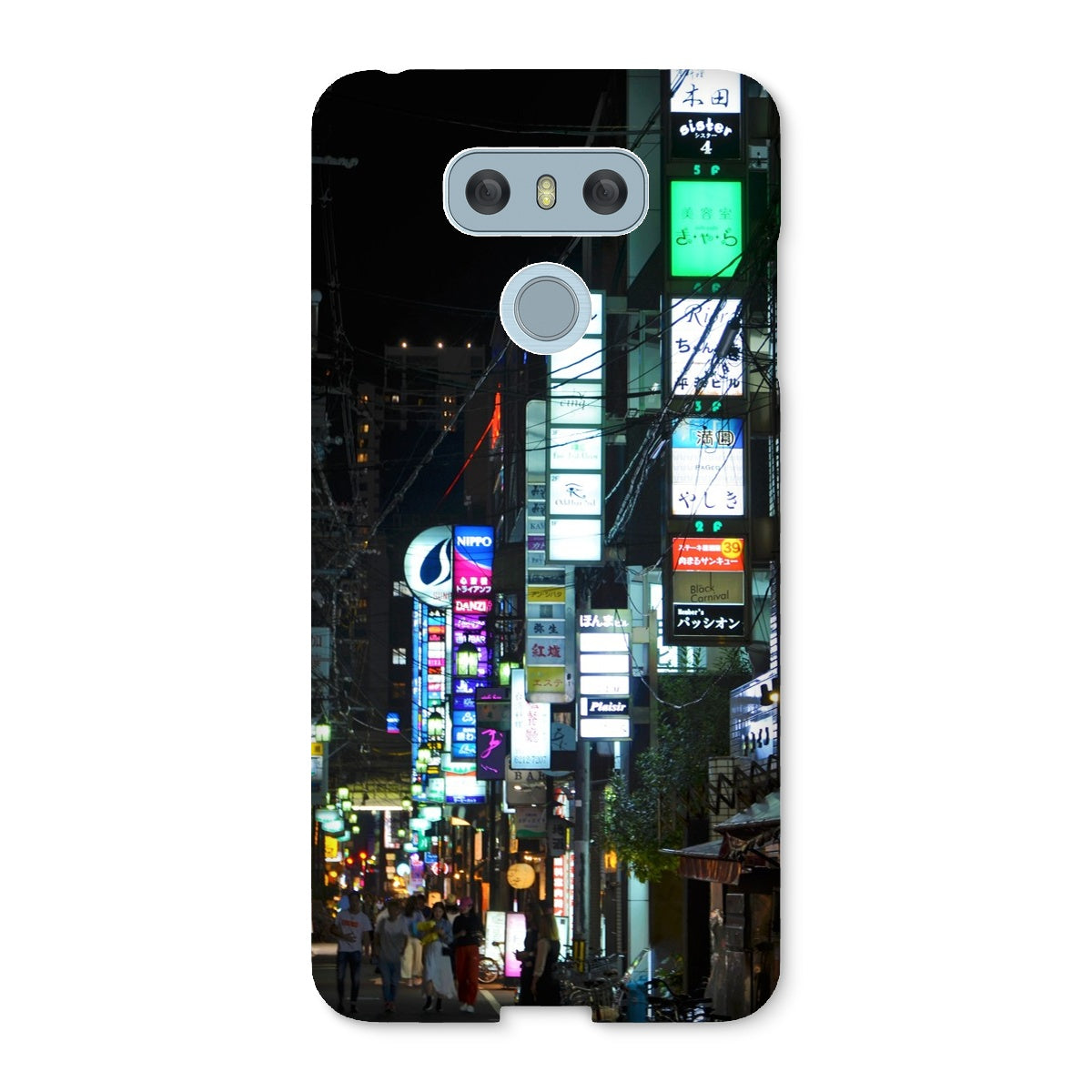 Street Lights, Neon, Japan Snap Phone Case