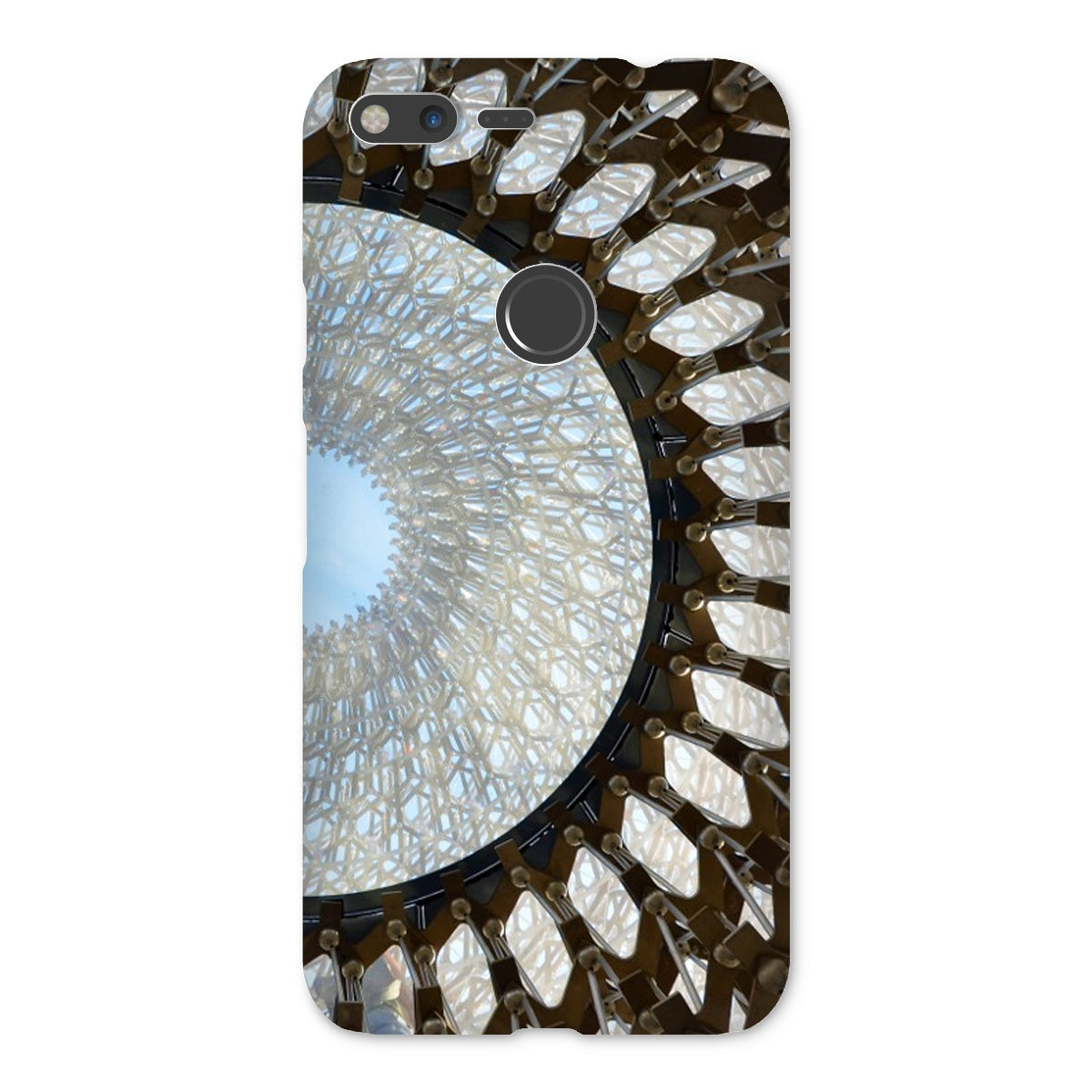 Focus: Mechanical Spiral Design Snap Phone Case