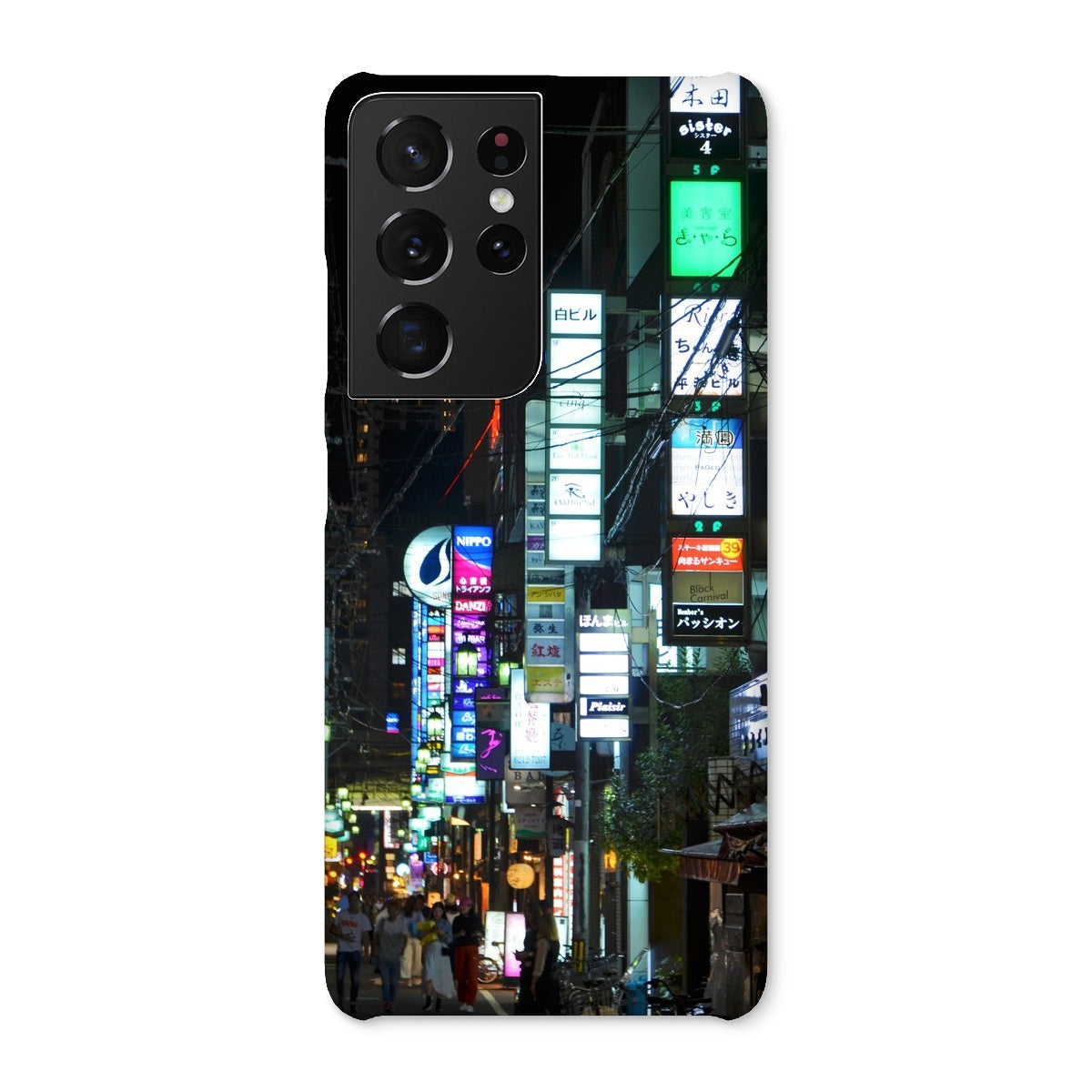 Street Lights, Neon, Japan Snap Phone Case