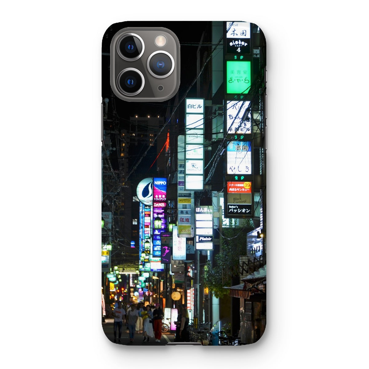 Street Lights, Neon, Japan Snap Phone Case