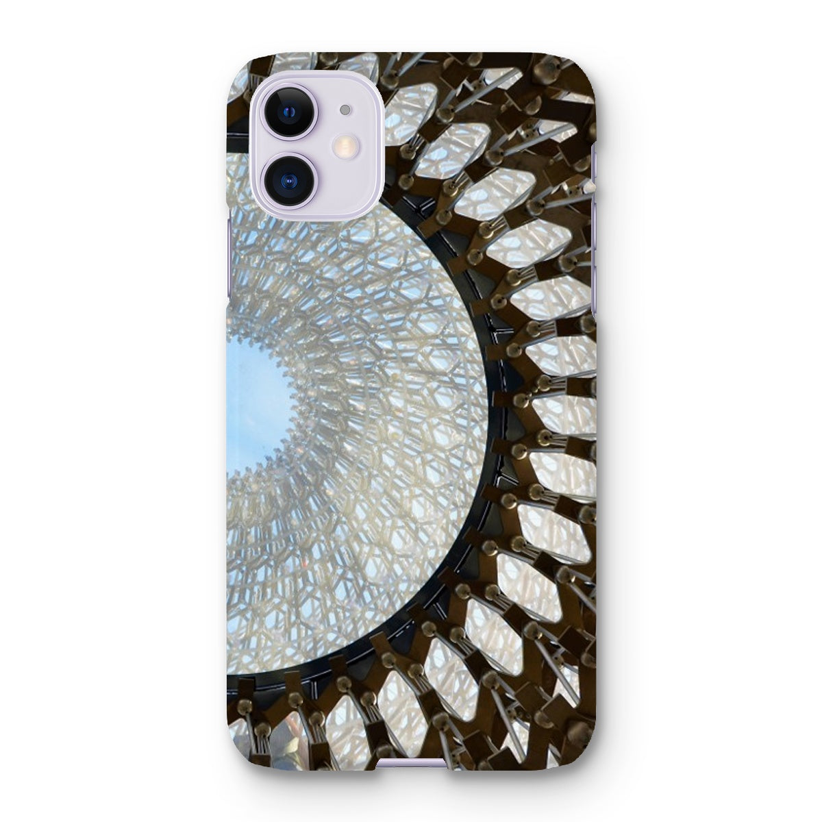 Focus: Mechanical Spiral Design Snap Phone Case