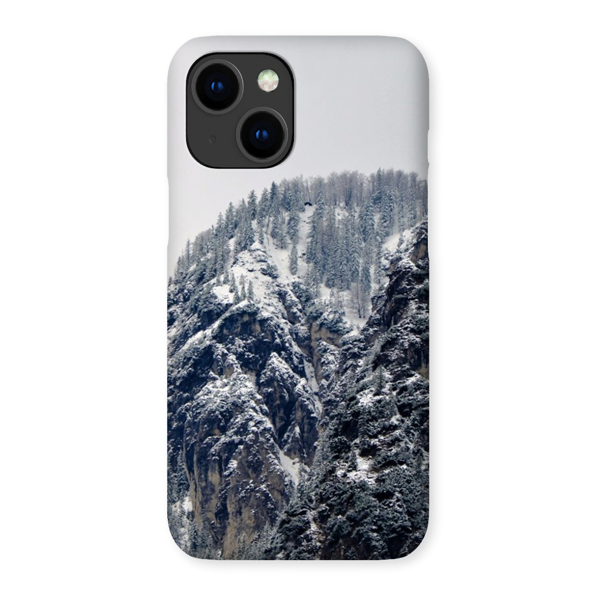 A Tale of Snow, The Alps, Mountain Landscape Snap Phone Case