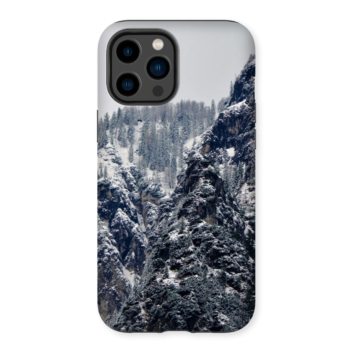 A Tale of Snow, The Alps, Mountain Landscape Tough Phone Case