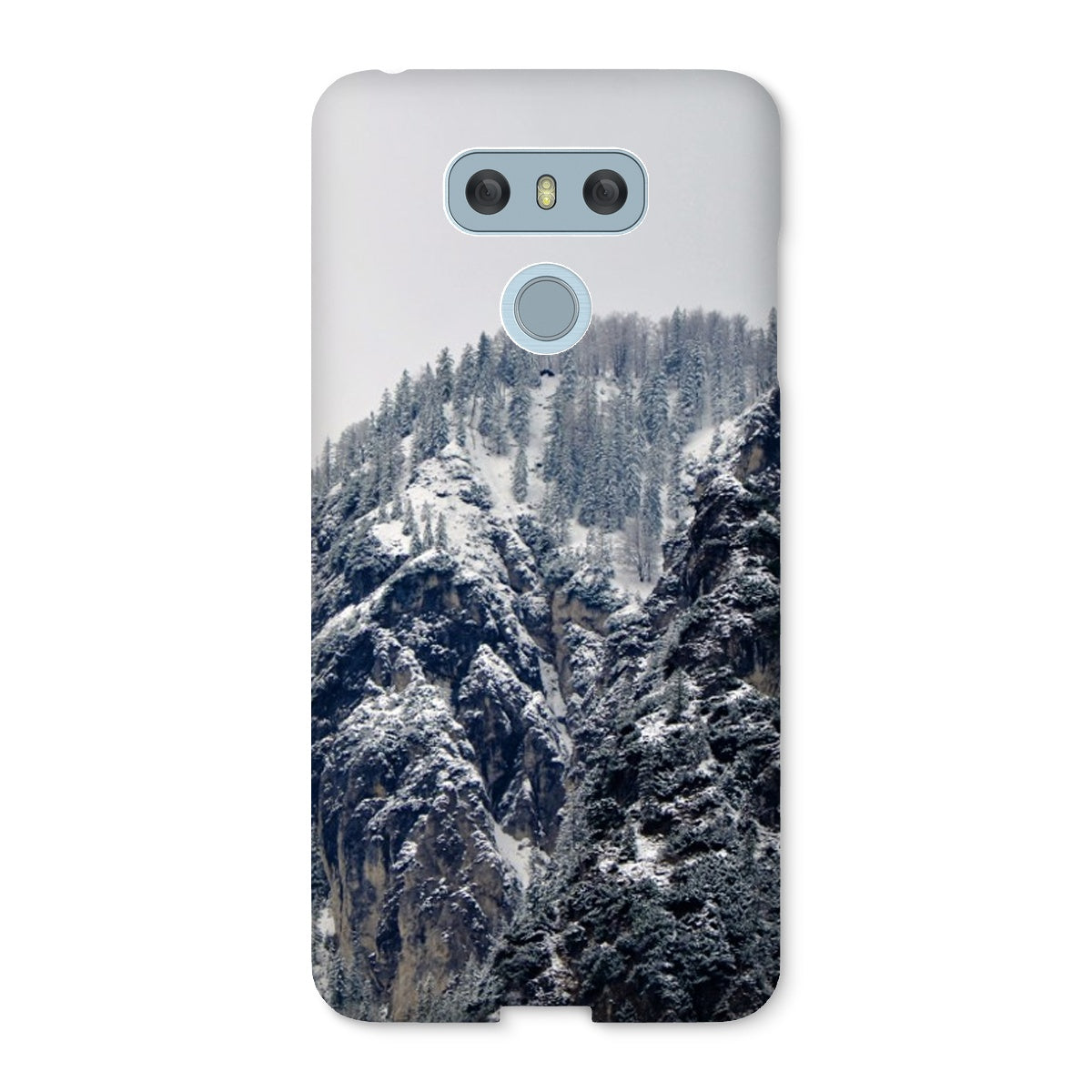 A Tale of Snow, The Alps, Mountain Landscape Snap Phone Case