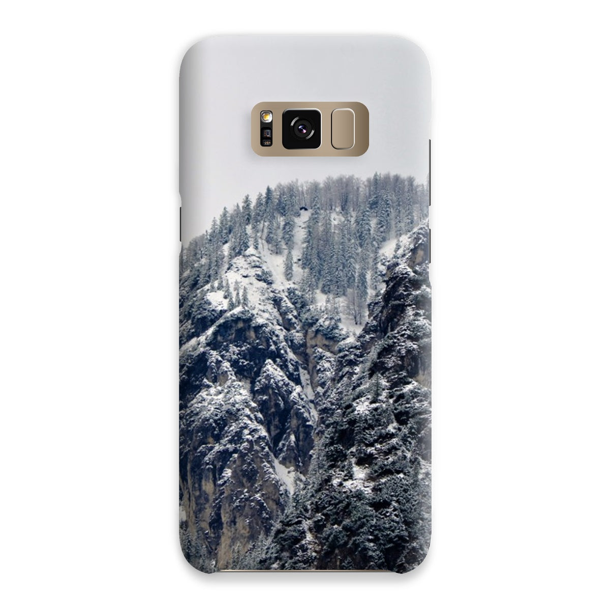 A Tale of Snow, The Alps, Mountain Landscape Snap Phone Case