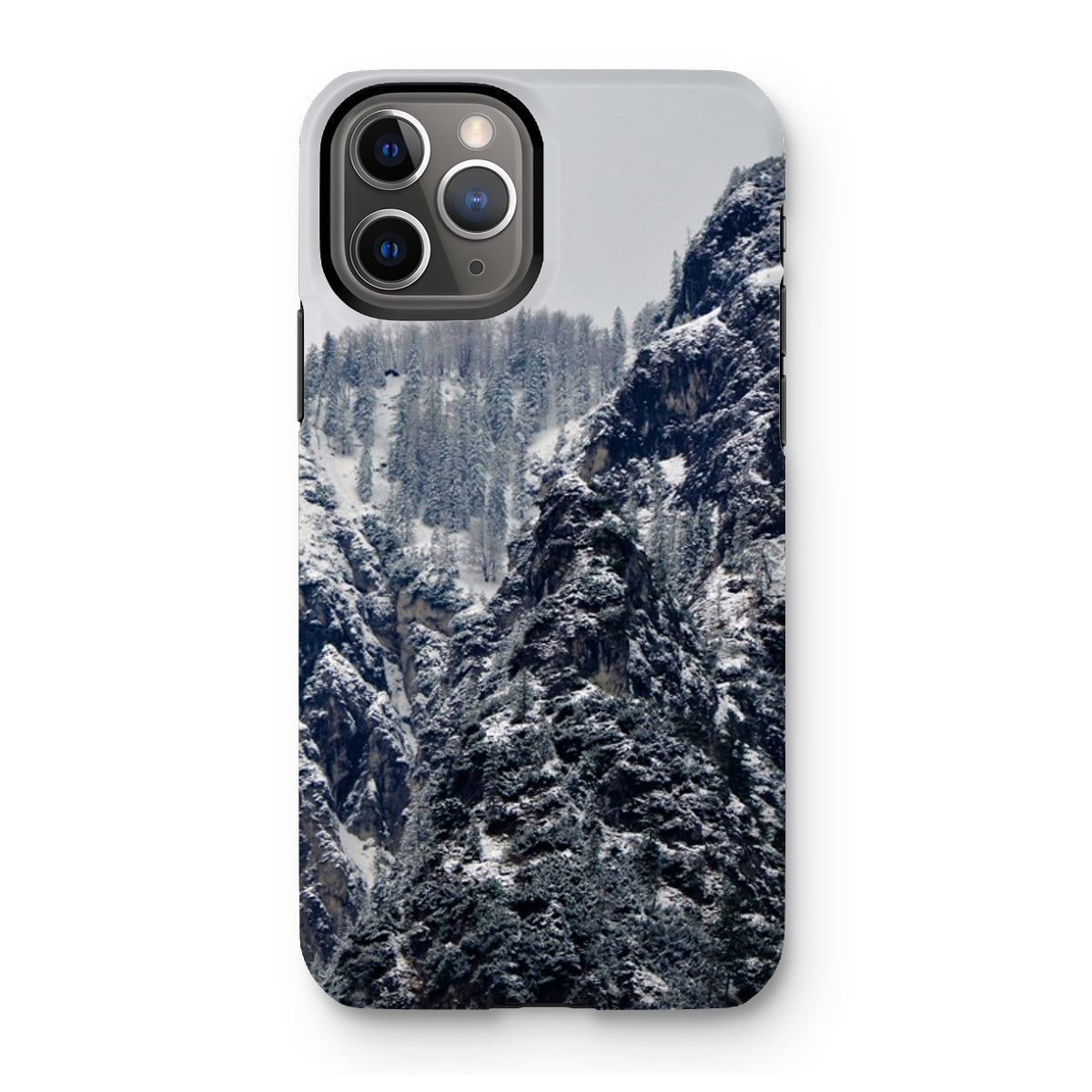 A Tale of Snow, The Alps, Mountain Landscape Tough Phone Case