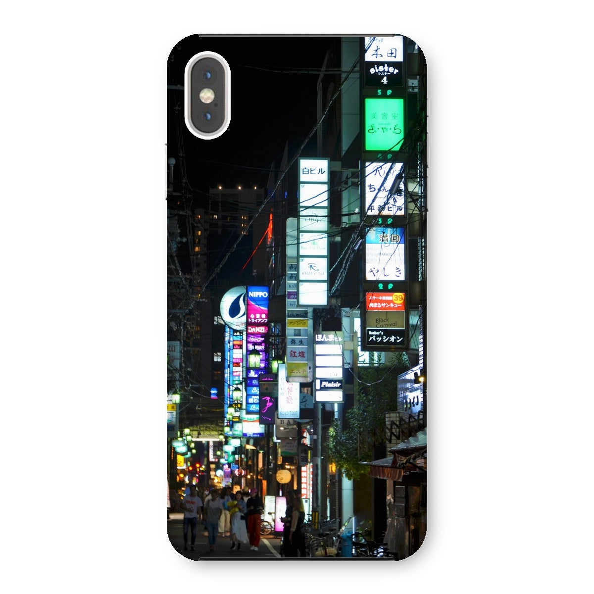 Street Lights, Neon, Japan Snap Phone Case