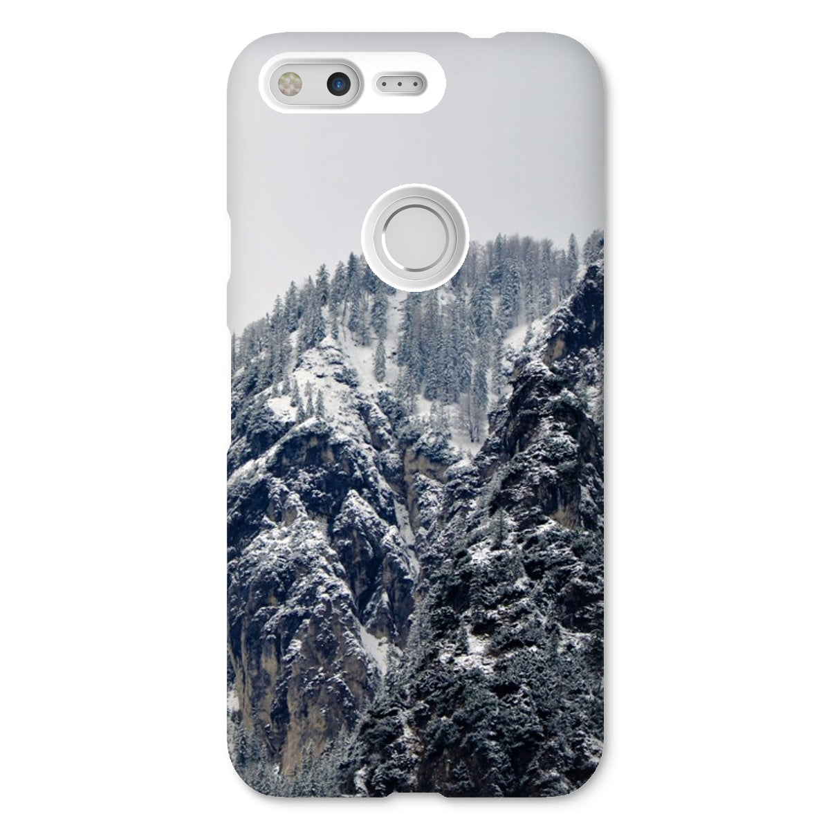 A Tale of Snow, The Alps, Mountain Landscape Snap Phone Case