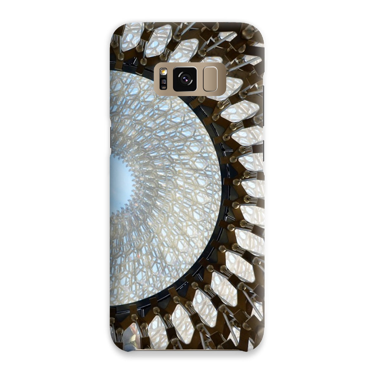 Focus: Mechanical Spiral Design Snap Phone Case